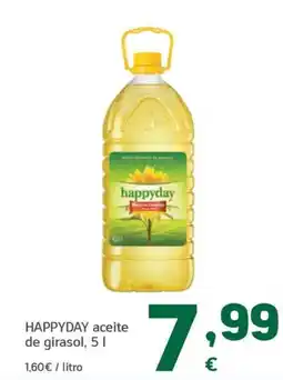 HiperDino happyday aceite de girasol oferta