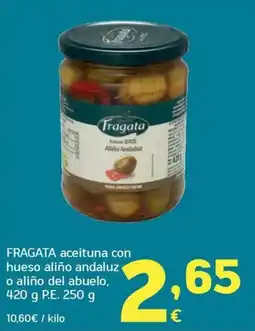 HiperDino Fragata aceituna con hueso aliño andaluz oferta