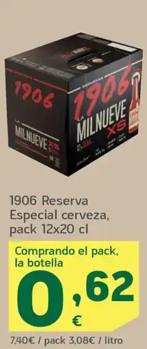 HiperDino 1906 reserva especial cerveza oferta