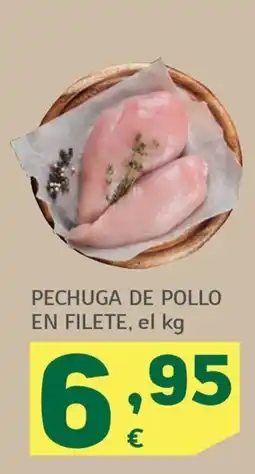 HiperDino Pechuga de pollo en filete oferta