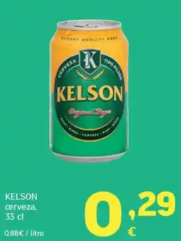 HiperDino Kelson cerveza oferta