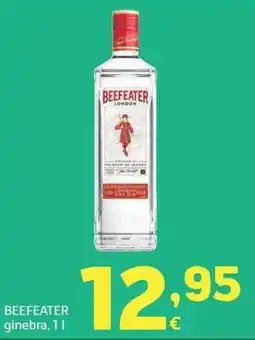 HiperDino beefeater ginebra oferta