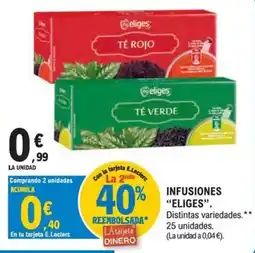 E.Leclerc Eliges infusiones oferta