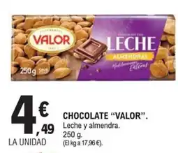 E.Leclerc Chocolate "Valor" oferta