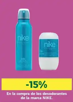 HiperDino nike desodorantes oferta