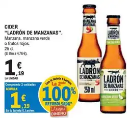 E.Leclerc Ladrón de manzanas cider oferta