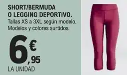 E.Leclerc Short/bermuda o legging deportivo oferta