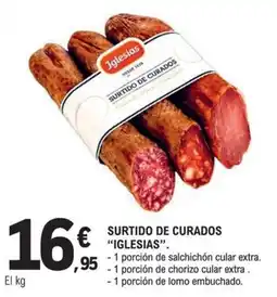 E.Leclerc Iglesias surtido de curados oferta