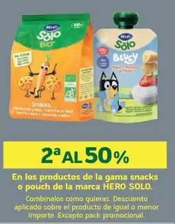 HiperDino Hero Solo snacks o pouch oferta