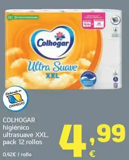 HiperDino Colhogar higiénico ultrasuave XXL oferta