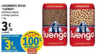 E.Leclerc luengo legumbres secas oferta