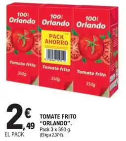 E.Leclerc Tomate frito Orlando oferta