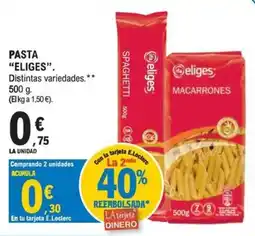 E.Leclerc eliges pasta oferta