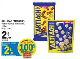 E.Leclerc Artiach waffer cubes o mini waffer oferta