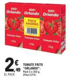 E.Leclerc Orlando - tomate frito oferta