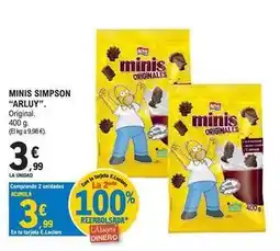 E.Leclerc Arluy - minis simpson oferta