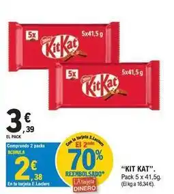 E.Leclerc Nestlé - kit kat oferta