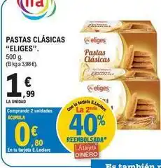 E.Leclerc Eliges - pastas clasicas oferta