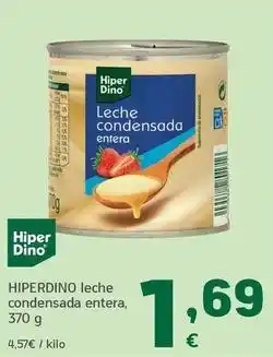 HiperDino Hiperdino - leche condensada entera oferta