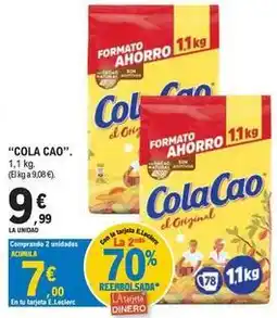 E.Leclerc Cola cao - 1,1 kg oferta