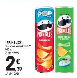 E.Leclerc Pringles - distinas variedades oferta