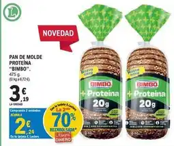 E.Leclerc Bimbo - pan de molde proteina oferta