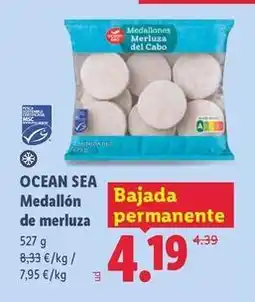 Lidl Ocean sea - medallon de merluza oferta