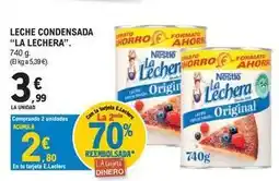 E.Leclerc La lechera - leche condensada oferta