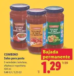 Lidl Combino - salsa para pasta oferta