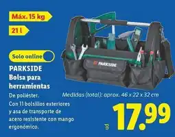 Lidl Parkside - bolsa para herramientas oferta