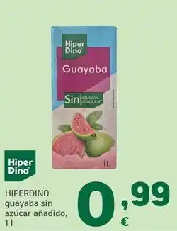 HiperDino Hiperdino - guayaba sin azúcar añadido oferta