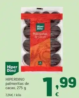 HiperDino Hiperdino - palmeritas de cacao oferta
