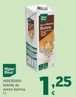HiperDino Hiperdino - bebida de avena barista oferta