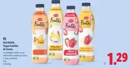 Lidl Milbona - yogurt bebible de frutas oferta