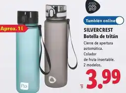 Lidl Silvercrest - botella de tritan oferta