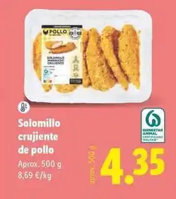 Lidl Solomillo crujiente de pollo oferta