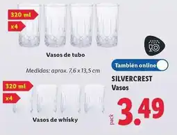 Lidl Silvercrest - vasos oferta