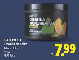 Lidl Spottyfeel - creatina en polvo oferta