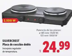 Lidl Silvercrest - placa de coccion doble oferta