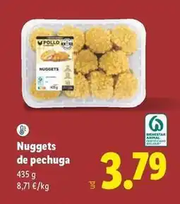 Lidl Nuggets de pechuga oferta