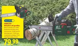 Lidl Parkside - motosierra de gasolina oferta