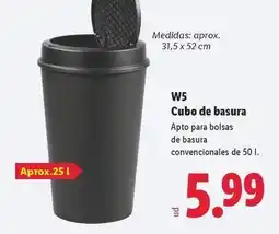 Lidl Cubo de basura oferta