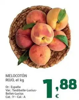 HiperDino España - melocoton rojo oferta