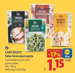 Lidl Chef select - salsa fresca para pasta oferta