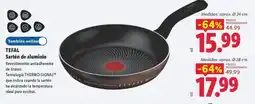 Lidl Tefal - sartén de aluminio oferta