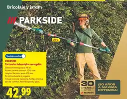 Lidl Parkside - cortasetos telescópico recargable oferta