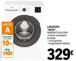 E.Leclerc Beko - lavadora vbm3wft310413wa oferta
