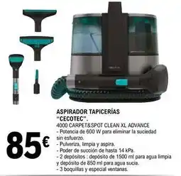 E.Leclerc Cecotec - aspirador tapicerias oferta