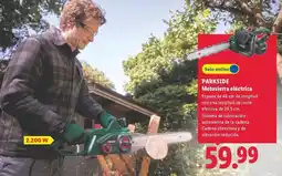Lidl Parkside - motosierra eléctrica oferta