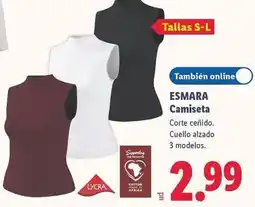 Lidl Esmara - camiseta oferta